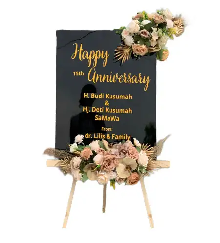 Papan Bunga Akrilik Labuhan Ratu